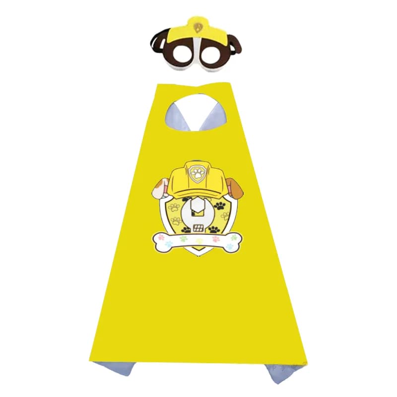 مجموعة ألعاب باو باترول، مجموعة هالوين مارشال رابل تشيس، أزياء تنكرية، قناع، عباءة، ألعاب أطفال - 2