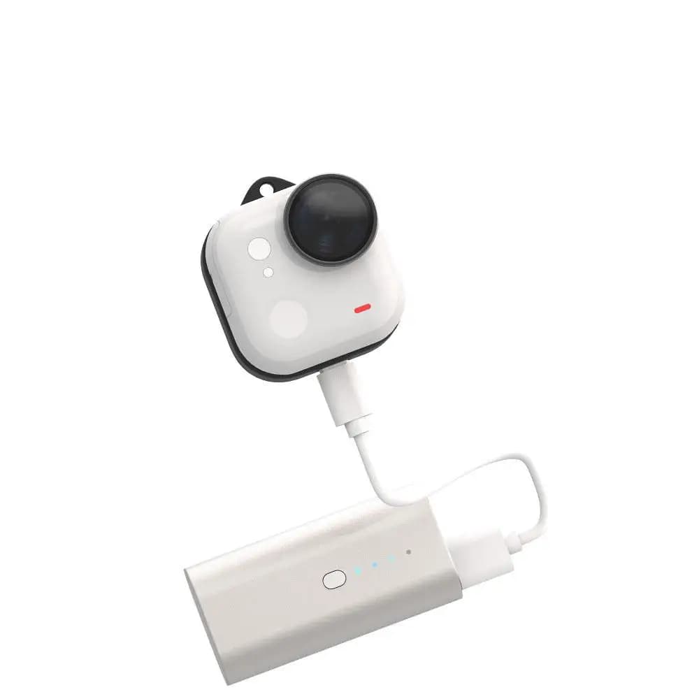 شاحن مغناطيسي لاسلكي لمحطة شحن Insta360 Go Ultra مع حبل حمل - 5