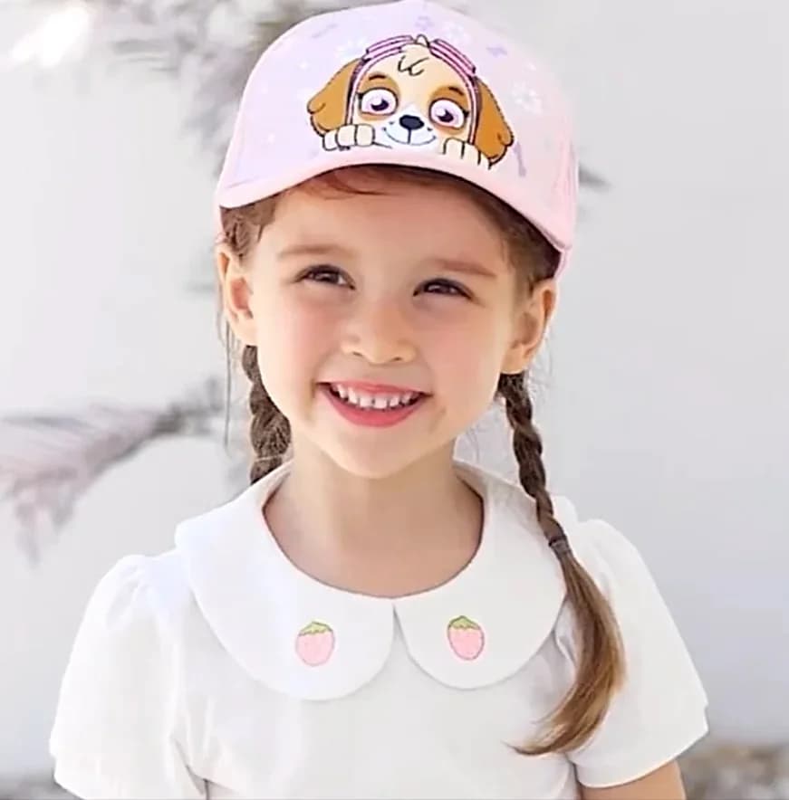 Original Paw Patrol Peaked Cap Hat Anime Peripherals Tv Movies Chase Marshall Skye Figures Print Baseball Cap Kids Birthday Gift - 3
