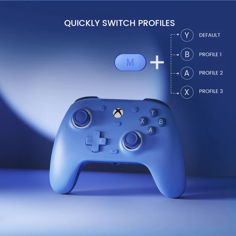 وحدة تحكم GameSir G7 SE للألعاب لـ Xbox Series X وS وOne مع عصا تحكم بتأثير Hall لأجهزة الكمبيوتر ولوحات قابلة للاستبدال - 4