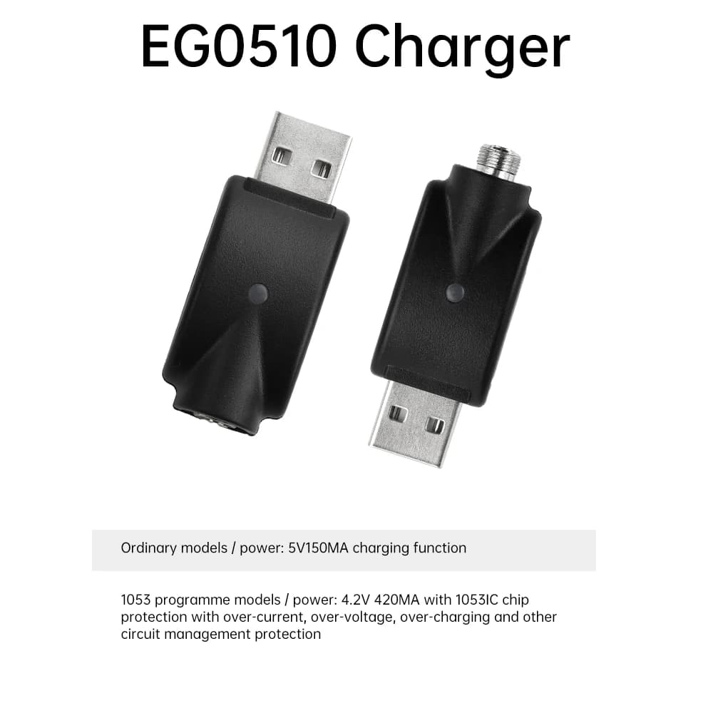 شاحن 510 خيط مع حماية الشحن الزائد متوافق مع شحن USB محول محمول 510 شاحن USB ذكي عالمي - 5