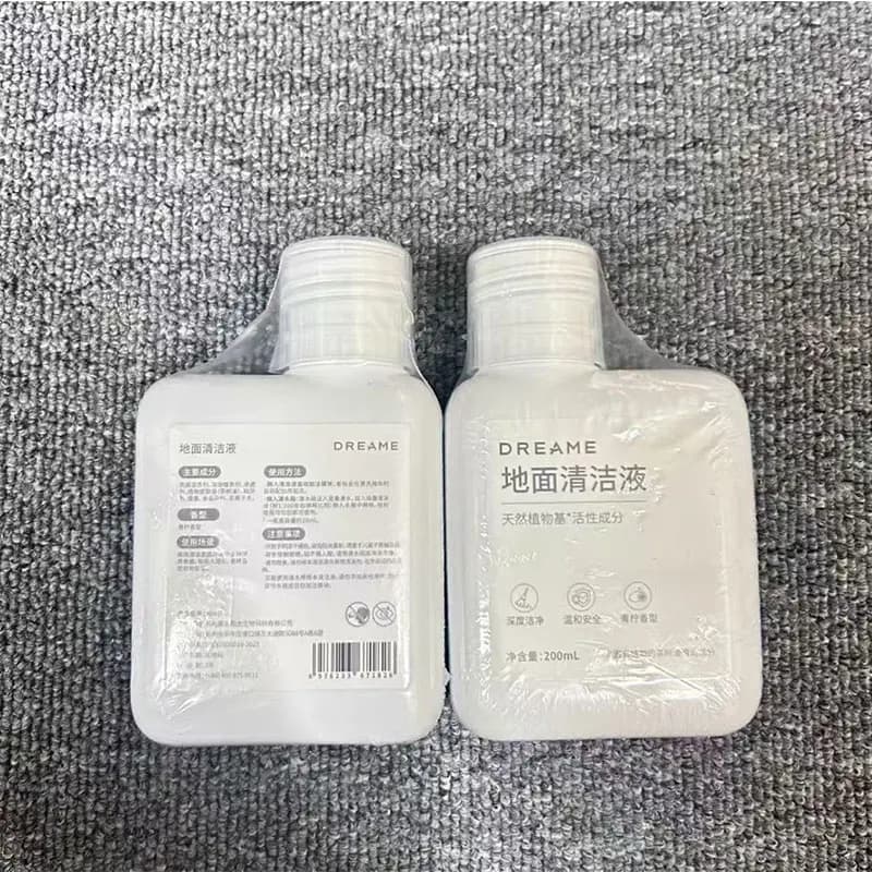 سائل تنظيف أصلي Dreame بسعة 200 مللي لـ Dreame L40S Pro/X50 Ultra/X30 Ultra/X40 Ultra مع ملحقات تنظيف كاملة - 4