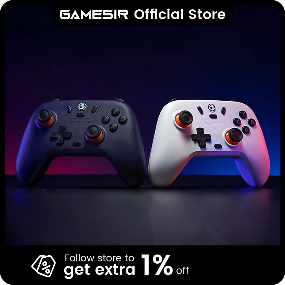 وحدة تحكم GameSir Nova Lite Switch Gamepad مع تأثير هول لنينتندو سويتش وآيفون وأندرويد والهاتف المحمول والحاسوب