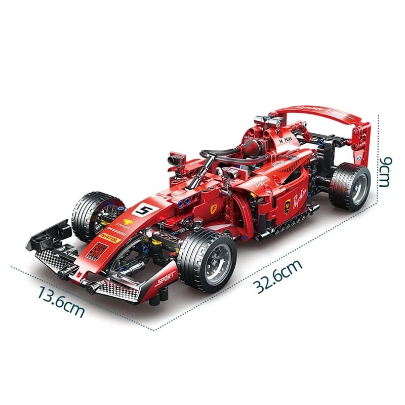 مجموعة بناء سيارات سباق F1، تقنية جديدة 2025، أطقم تجميع MOC، ألعاب تعليمية إبداعية للأطفال - 6