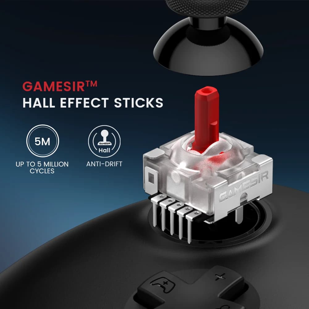 ذراع تحكم GameSir G7 HE لألعاب Xbox بتأثير هول لسلسلة X، سلسلة S، Xbox One X، Xbox One S، Steam، كمبيوتر - 4