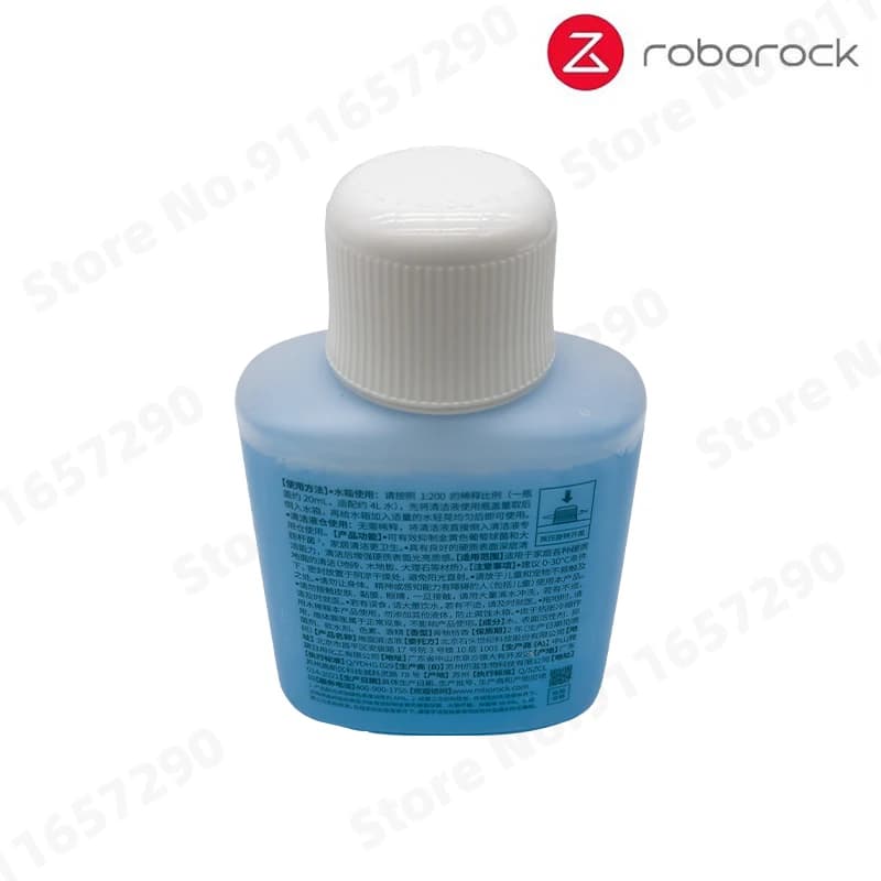 سائل تنظيف وتطهير أصلي لروبوت الكنس من Roborock، إكسسوارات أجهزة منزلية، 200 مل - 5