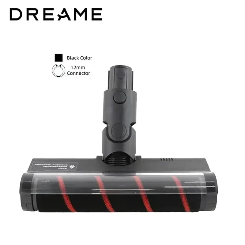 تجميع وحدة فرشاة أرضية صلبة مع فرشاة دوارة، متوافقة مع مكنسة Dreame R10 Pro V12 V13 V16S R20 اللاسلكية المحمولة