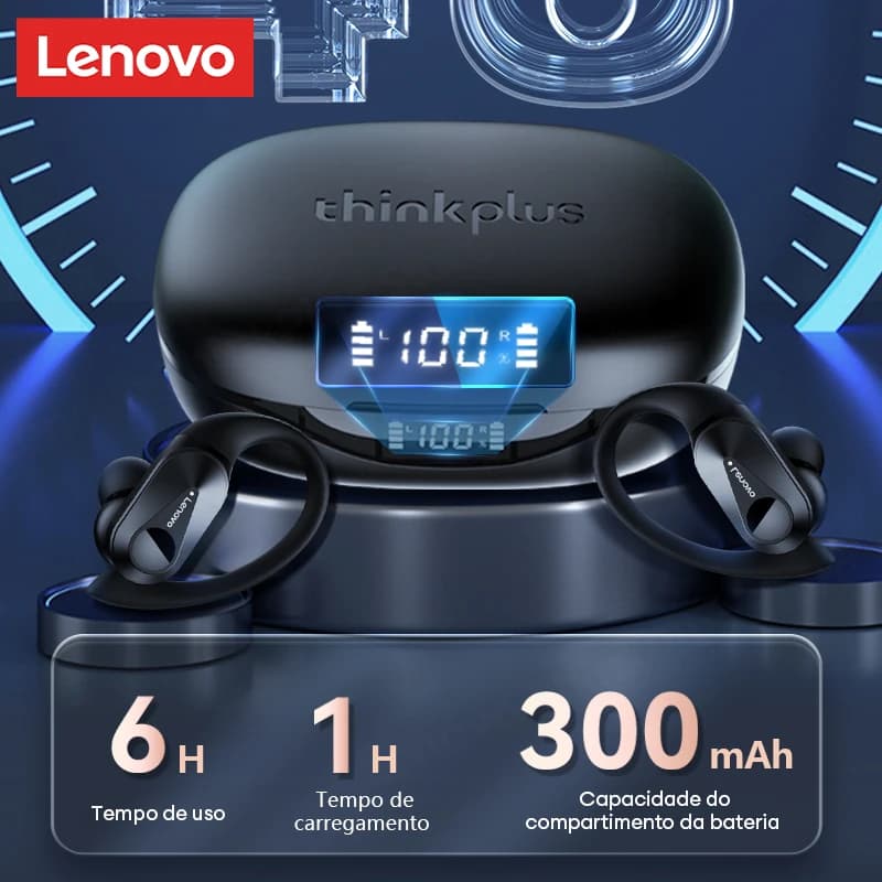 سماعات لينوفو LP75 TWS بلوتوث V5.3 أصلية، لاسلكية، شاشة LED رقمية، سماعات أذن، تقليل الضوضاء، مقاومة للماء، سماعات رأس جديدة - 3