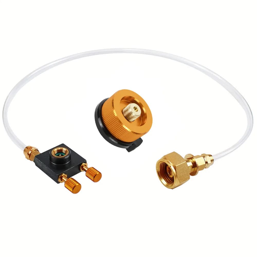 Outdoor Camping Adapter Propane Cylinder Filling Adapter Gas Tank Furnace Connector Coupler Accessories Gas Stove Gas Refill - 3