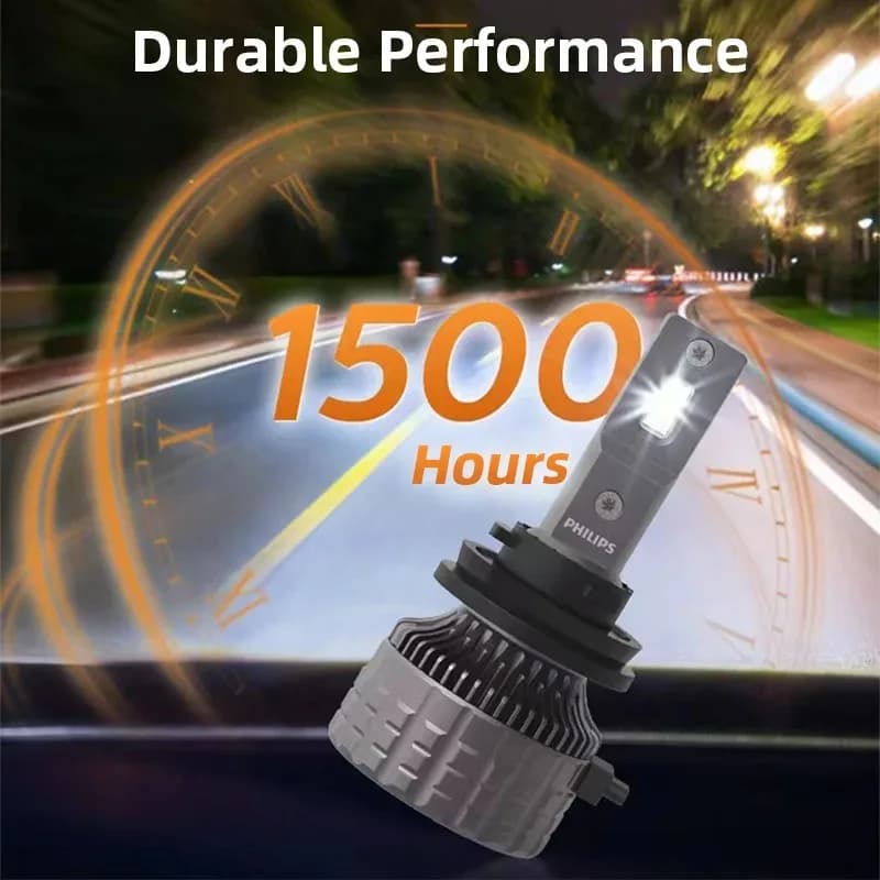 فيليبس H4 H7 LED ألتنيون 3500R كشاف سيارة H11 HB3 HB4 HIR2 6500K أبيض ساطع 9005 9006 9012 30 واط طاقة ضوء مدمج في الدرايفر - 5