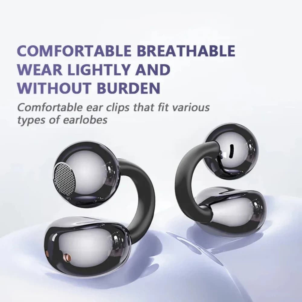 2026 New Clip-on Sports Headphones OWS Wireless Silicone Earphones Universal For Android Ios Smartphone With Mic Gaming Headset - 4