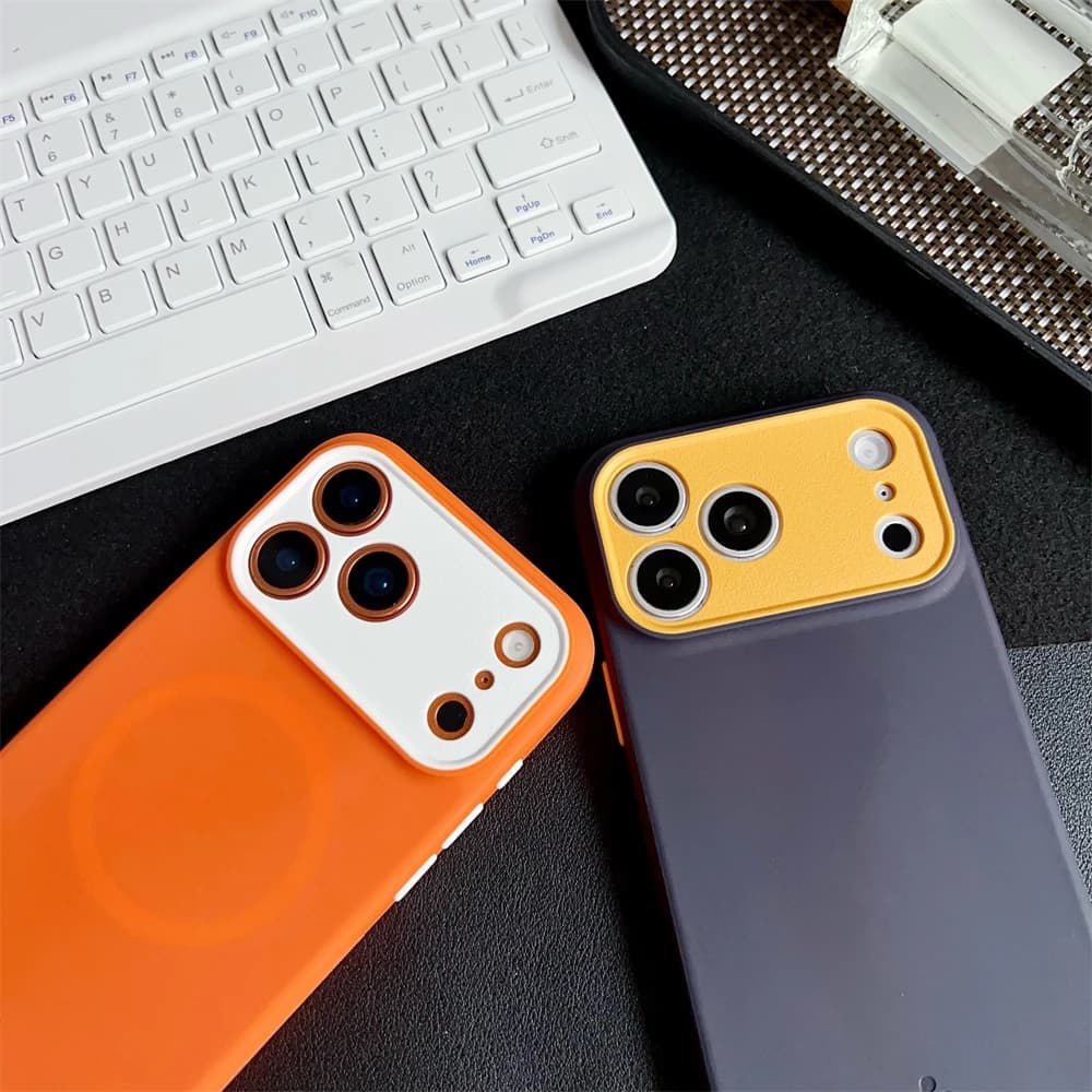 غطاء سيليكون سائل مغناطيسي مخفي من Spigen MagFit لهواتف آيفون 17 برو ماكس إير مع شحن لاسلكي لماج سيف وحماية من الصدمات - 5