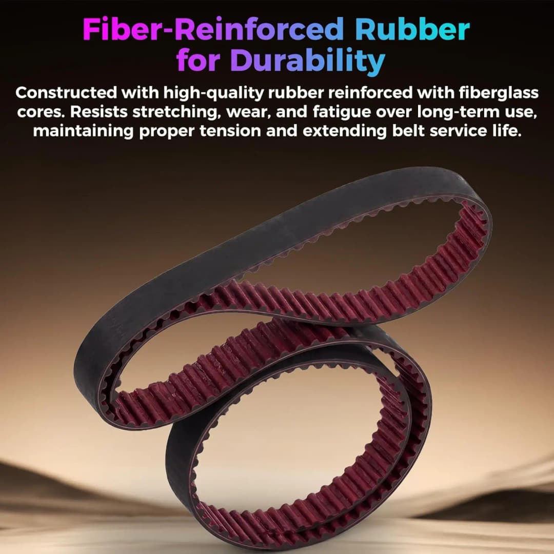 Creality Official K1/K1C/K1 Max/K1 SE Timing Belt Kit 2M, Original X/Y/Z Axis GT2,Synchronous Belt Fiber-Reinforced Rubber Belt - 3