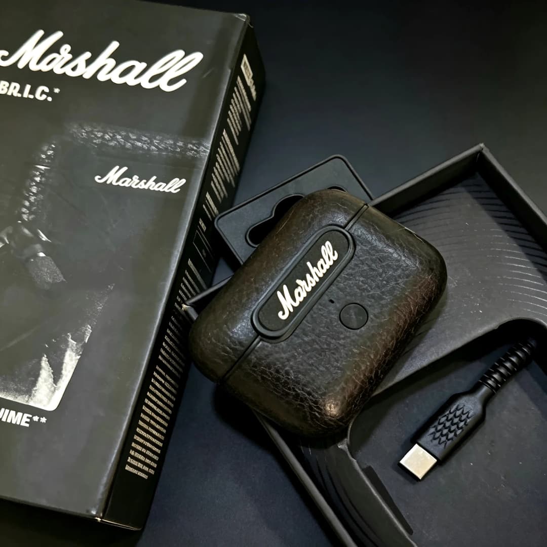 Marshall MOTIF ANC Wireless Earphone  Noise  Bluetooth  MIC Reduction Headset True Wireless In Ear Sports Music Earphone MIC - 4
