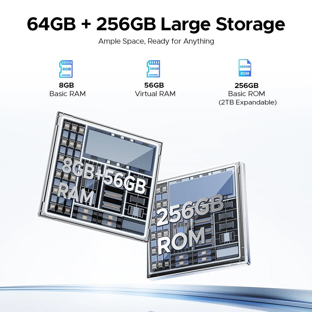 الإصدار العالمي لهاتف DOOGEE M30 Pro الذكي بشاشة خلفية 1.3 بوصة وبطارية 8000 مللي أمبير وشاشة 6.88 بوصة وذاكرة رام 8 جيجابايت وذاكرة داخلية 256 جيجابايت ومعالج Gemini Al ونظام أندرويد 16 وتقنية NFC - 6