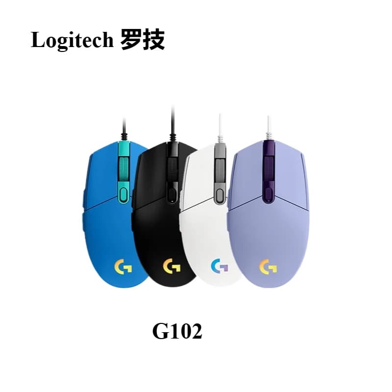 ماوس Logitech Lightspeed اللاسلكي للألعاب G102/G304، مستشعر 12K Hero، لا يحتاج إلى برنامج تشغيل لتجربة ألعاب محسنة - 5
