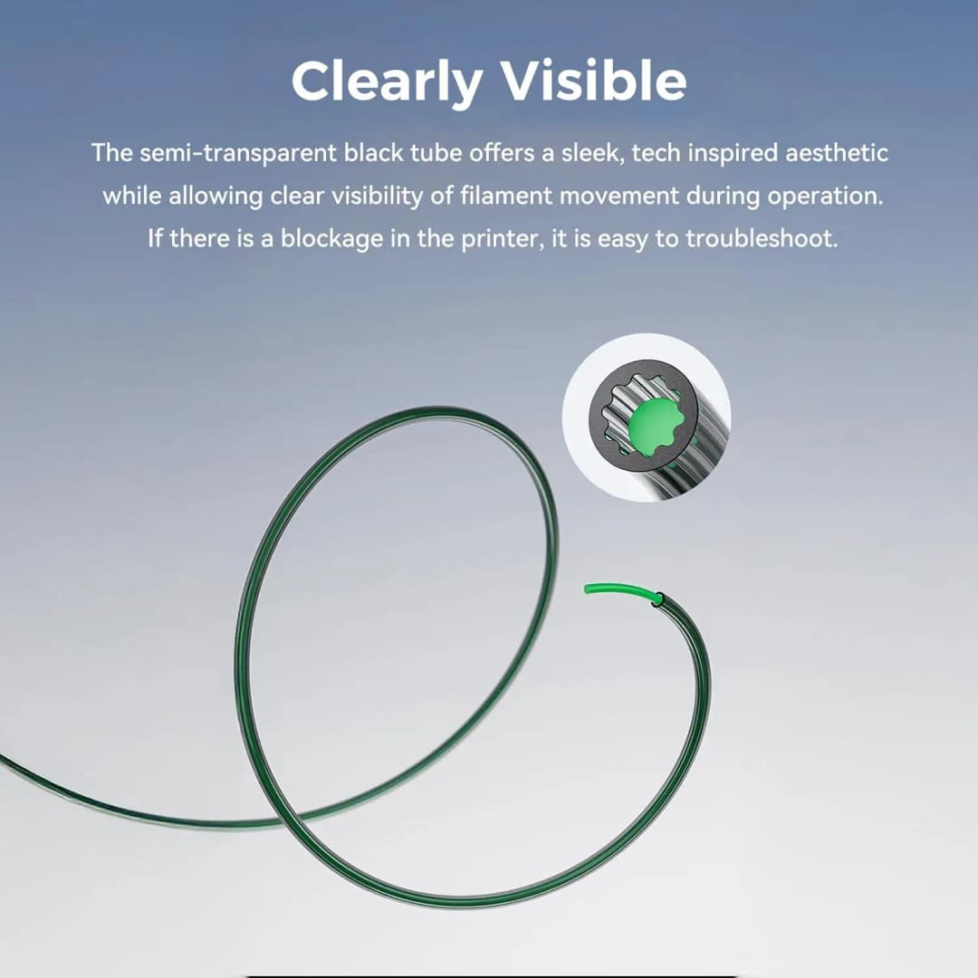 Creality Official Star-Shaped PTFE Teflon Tube 1M/2M/5M Upgrade Low-Resistance Inner Channel Design  Performance in Multicolor - 2