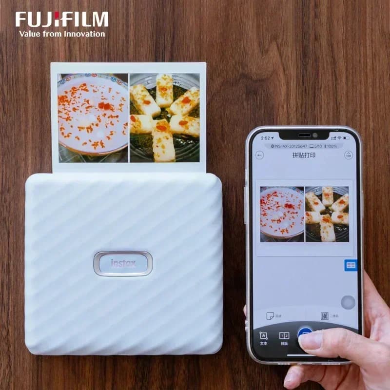 كاميرا Fujifilm Instax Pal / طابعة Fujifilm Instax Mini Link 3 / طابعة Instax Square Link / طابعة Instax Wide Link للهواتف الذكية - 5
