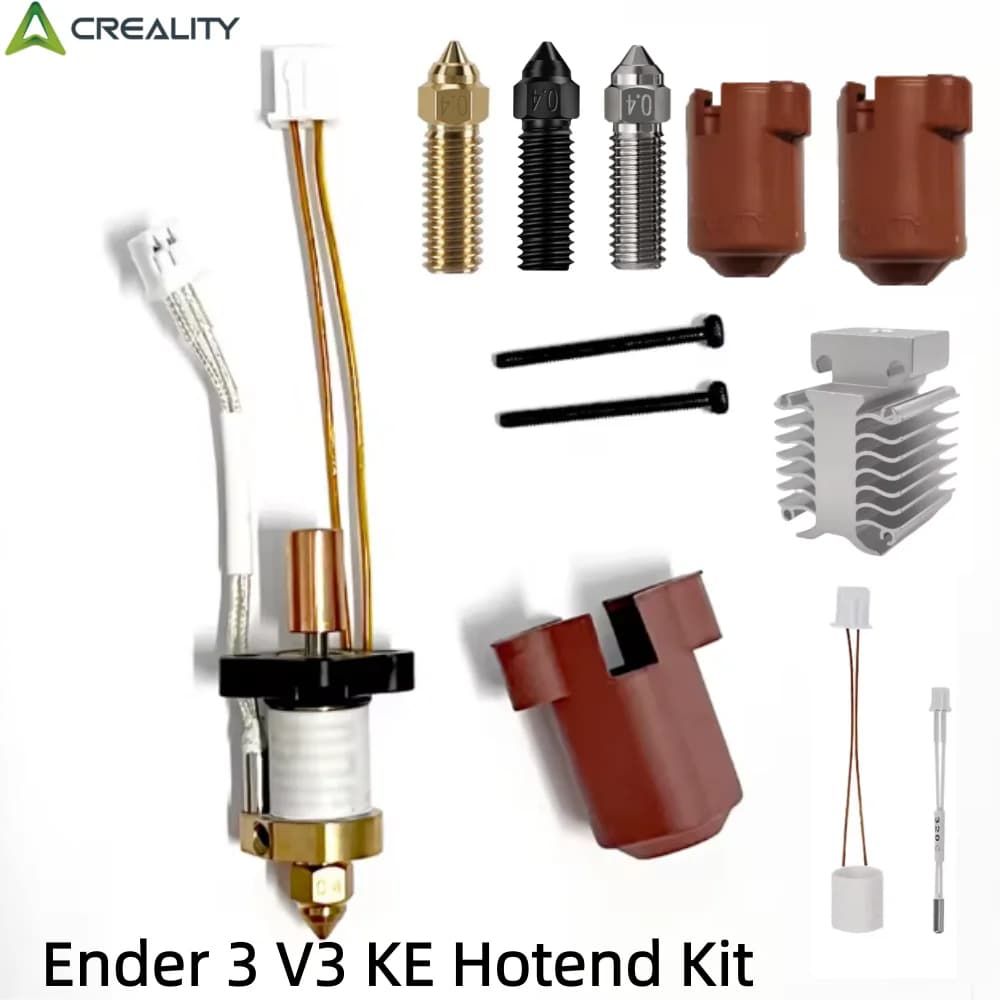 سخان سيراميك Creality Ender 3 V3 KE لـ K1 /K1 Max مستشعر خرطوشة الثرمستور Hotend وتسخين سيراميك 24V 60W
