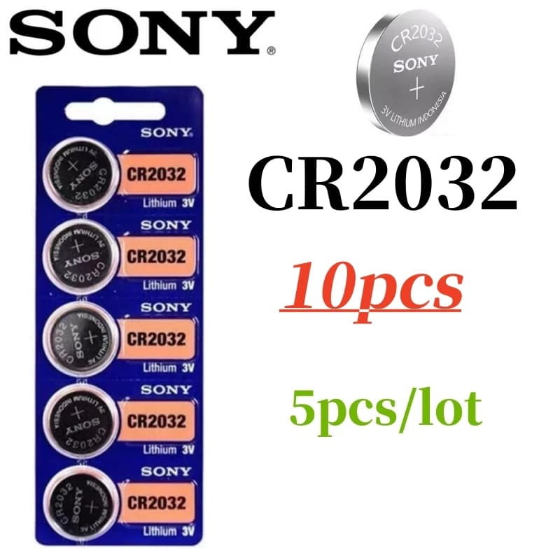 10Pcs Original Sony CR2450 CR2430 CR2032 CR2025 CR1632 CR1616 CR1620 CR1220 cr1220 cr2032 cr2025 cr2430 Battery cr 2032 batteria - 4