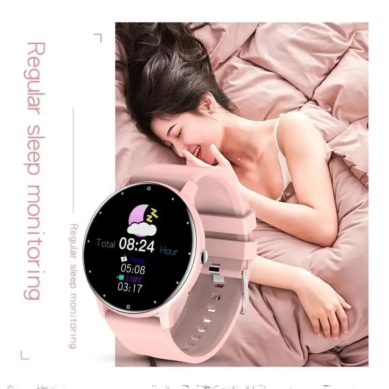 LIGE Women Smart Band Watch Real-time Weather Forecast Activity Tracker Watches Heart Rate Monitor Sports Ladies Smart Watch Men - 3