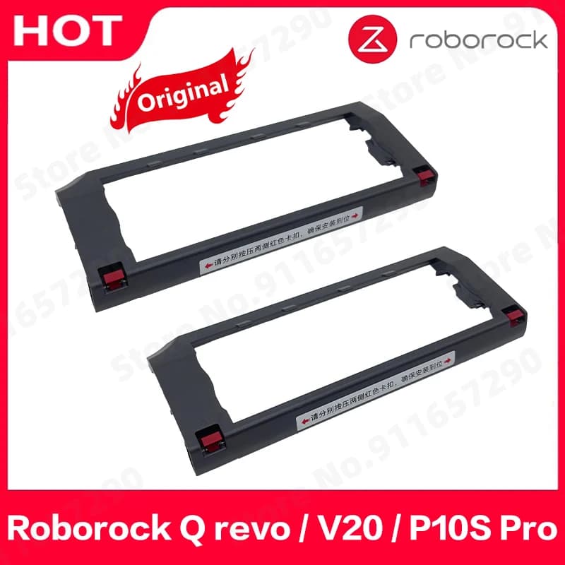غطاء فرشاة رئيسي أصلي من Roborock Qrevo Master / V20 / P10S Pro قطعة غيار استبدال إكسسوارات مكنسة روبوت