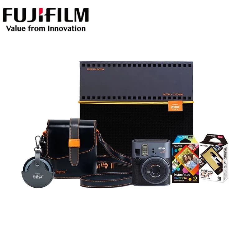 Fujifilm Mini 41 Camera Fujifilm Instant Camera Optional Fujifilm Instax Mini Film Fujifilm Instax Mini 41 Camera Gift Box Set - 2