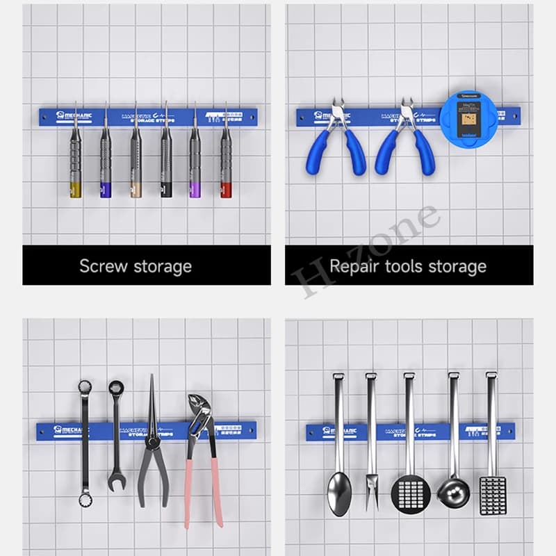 MECHANIC MAG25 Magnetic Absorption Bar Super Absorption Screwdriver Mobile Phone Repair Fixtures and Other Metal Storage Tools - 4