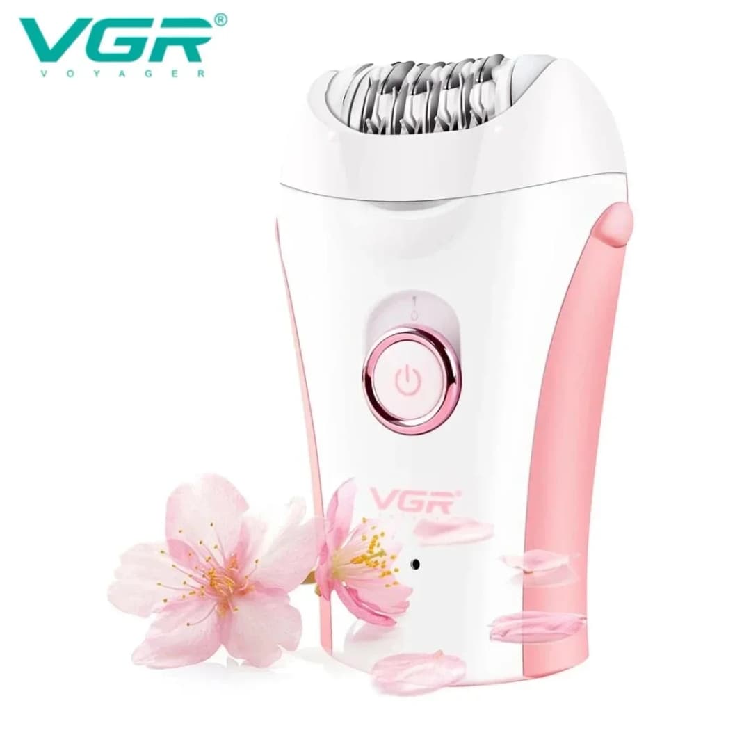 VGR 705 Epilator Professional Epilator Hair Remover Rechargeable Hair Remover Women Hair Remover Portable Electric Epilator - 2