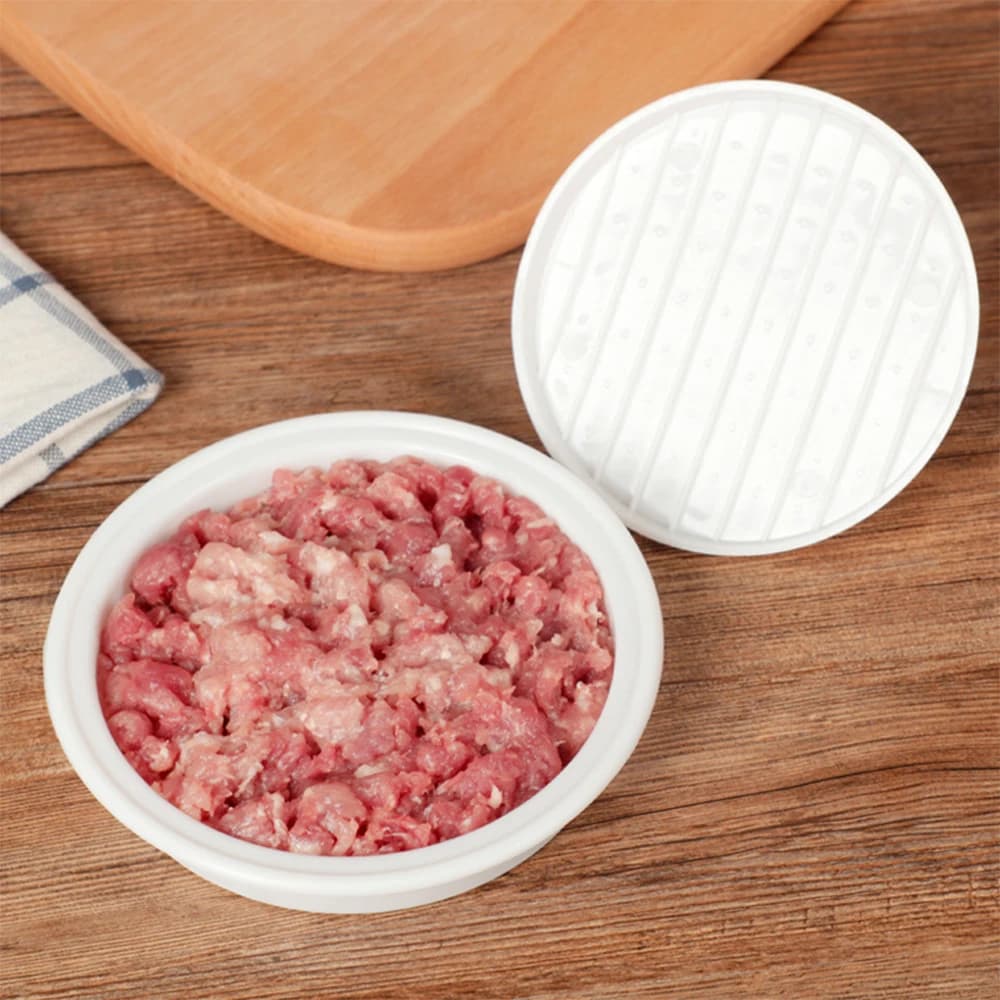 1pc Hamburger Press Stuffed Burger Press Plastic Meat Grill Party BBQ Burger Maker Mould Hamburger Maker Kitchen Tool - 5