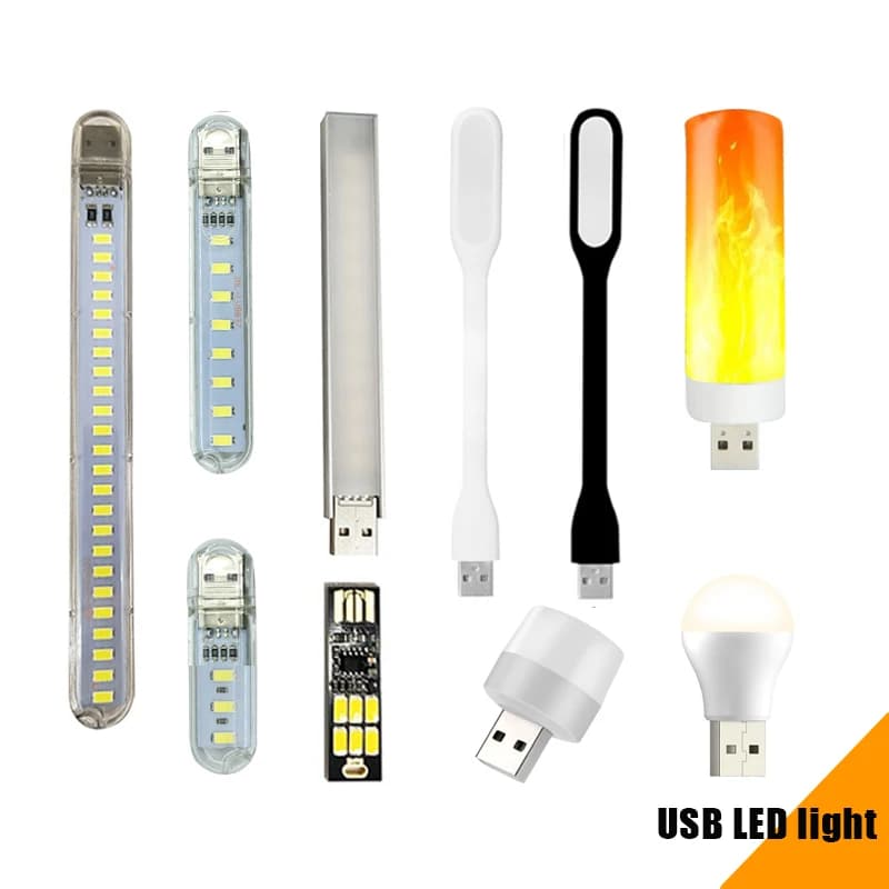 مصباح LED صغير محمول مع مفتاح استشعار باللمس، 3/8/24 LED، مصباح مكتب ليلي للقراءة، مناسب لأجهزة الكمبيوتر المحمولة والبنوك الطاقة
