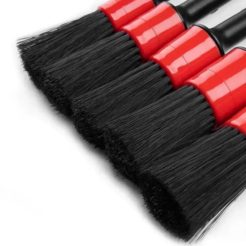 Detailing Brush Set Car Brushes Car Detailing Brush For Car Cleaning Detailing Brush Dashboard Air Outlet Wheel Brushes - 5