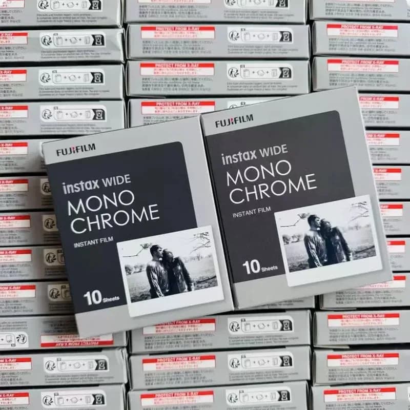 فيلم فوجيفيلم Instax Wide، 10/20/30/60 ورقة، حافة بيضاء، متوافق مع كاميرات فوجي WIDE100/200/210/300/400