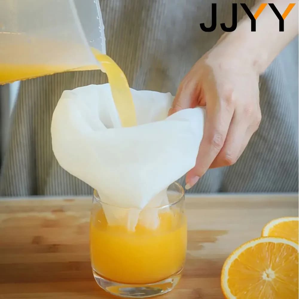 JJYY 100/200/300 شبكة نايلون فلتر كيس حليب المكسرات شبكة الزبادي الشاي البيرة القهوة الزيت فلتر الطعام مصافي شبكة أكياس مصفاة المطبخ - 6