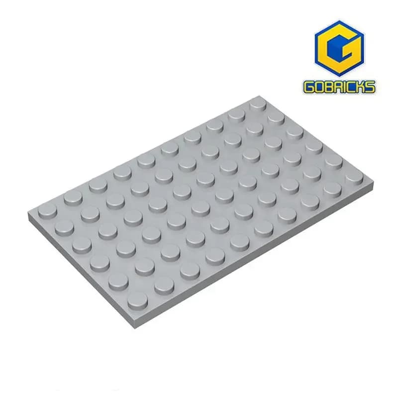 Gobricks GDS-525 لوحة 6 x 10 متوافق مع ليغو 3033 قطع من الأطفال ديي التعليمية الجسيمات Moc أجزاء لعبة