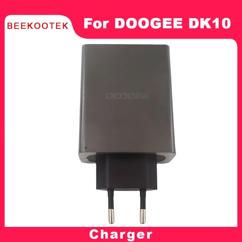 شاحن DOOGEE DK10 الأصلي الجديد مع محول شحن رسمي وكابل TYPE-C USB لخط البيانات وإكسسوارات لهاتف DOOGEE DK10 الذكي - 2