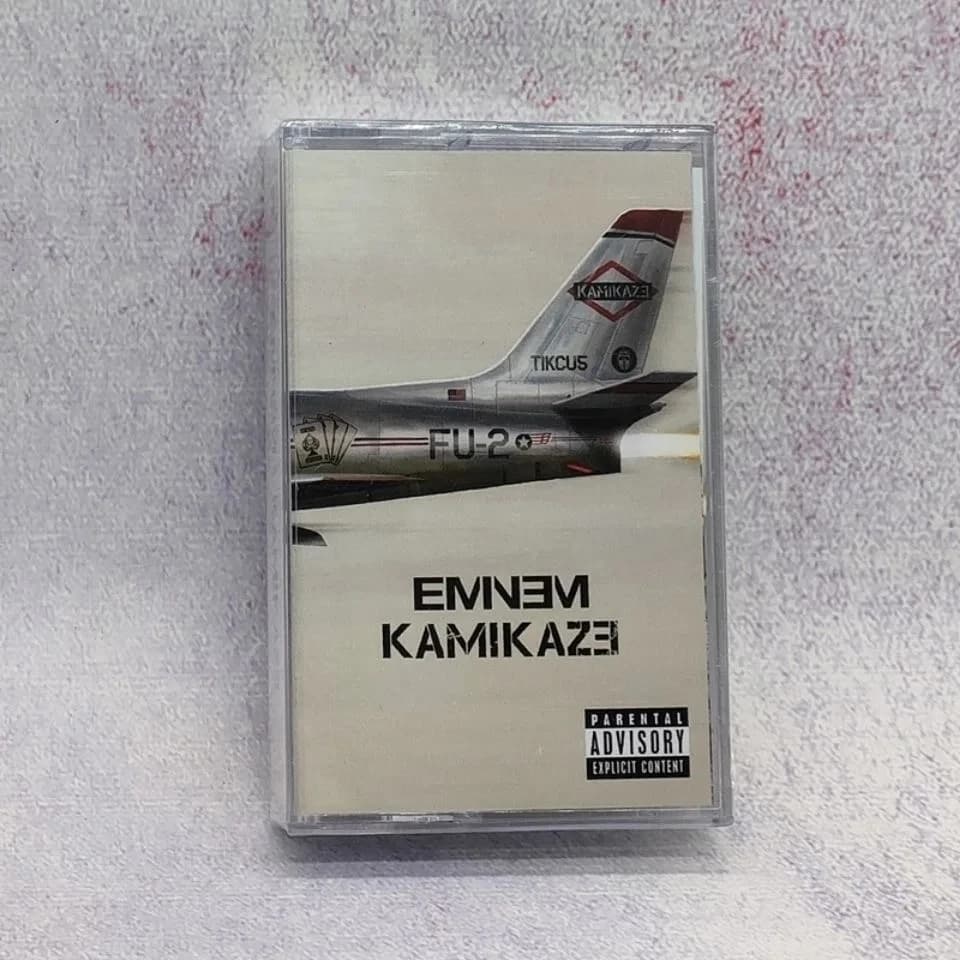 Rap Eminem Slim Shady Music Tape Music To Be Murdered By Album Lucky You Cassettes Cosplay Recorder Walkman Car Soundtracks Box - 4