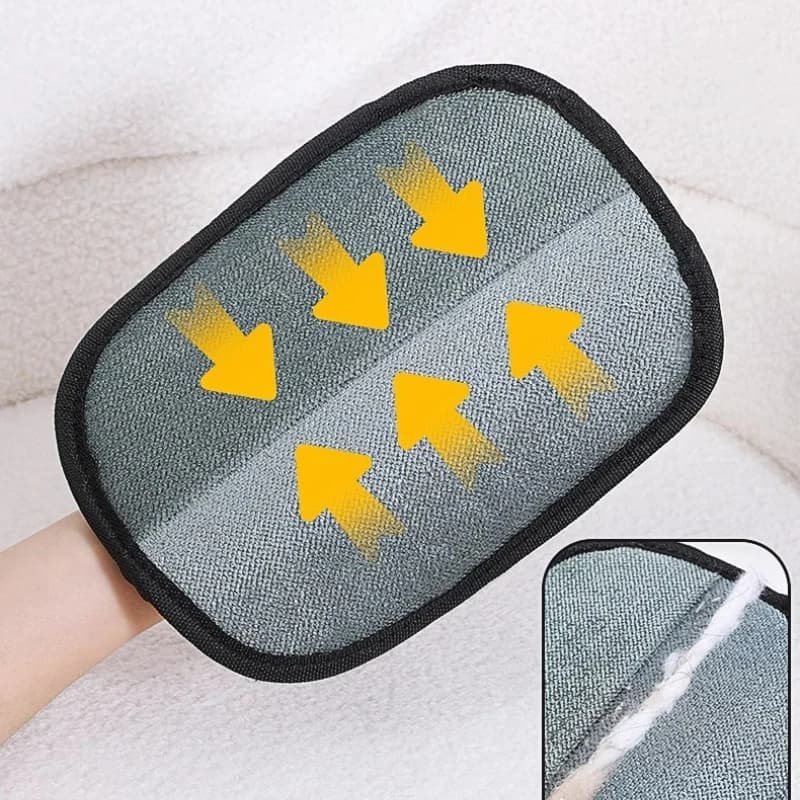 Pet Hair Remover Portable Washable Clothes Hair Dehairing Gloves Pet Cleaning Products Pet Accessories - 5