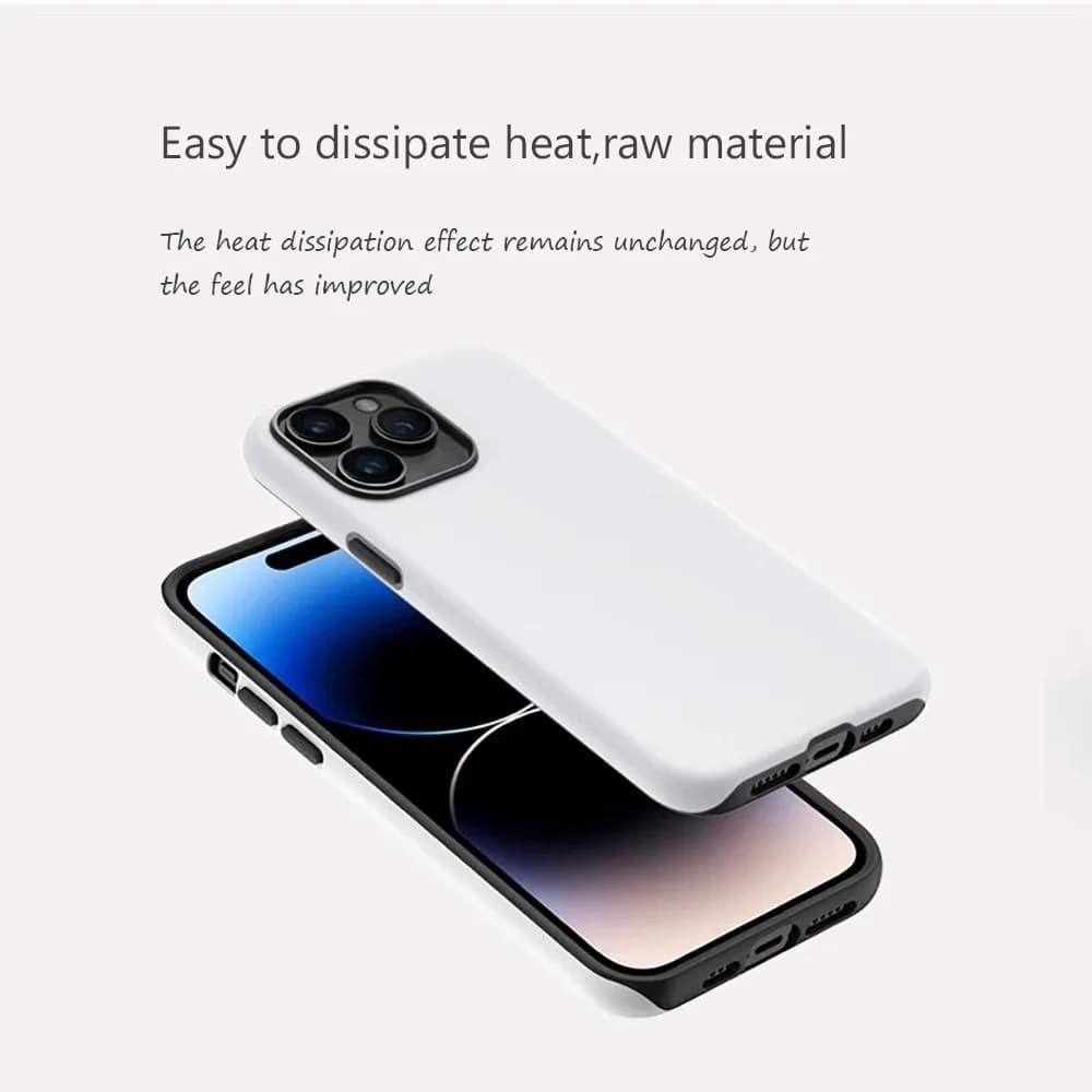 غطاء فاخر Clmj Nothing Changes لهاتف iPhone 17/16/15/14/13/12/11/X/XS/XR/Air/Pro/Max/Plus، غطاء خلفي مزدوج الطبقات - 3