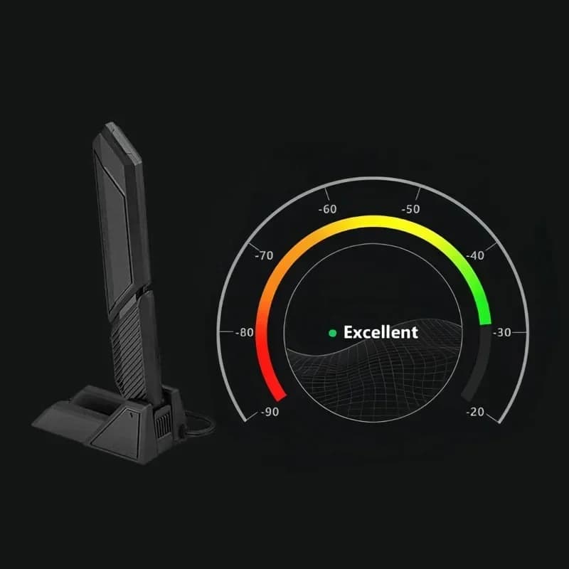 هوائي WiFi أصلي من ASUS مستقبل إشارة لاسلكية 2.4G 5G 6G WIFI 6E 7 لوحة أم ROG MAXIMUS Z790 Dark Hero BTF Z70-A Z790-E - 4