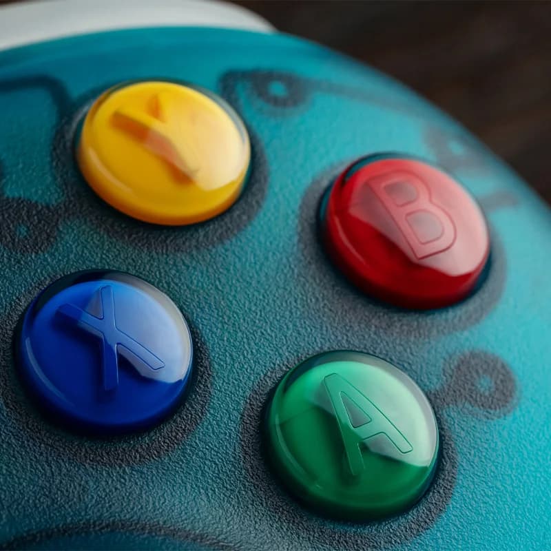 8BitDo Ultimate 2 وحدة تحكم ألعاب لاسلكية للكمبيوتر وأندرويد مع عصي تحكم TMR، زناد قابل للتبديل، تحكم بالحركة، 8 سرعات - 2