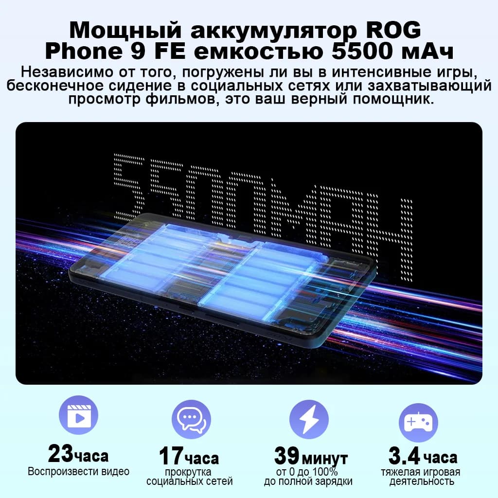 ASUS ROG Phone 9 FE Global Version 5G Gaming Phone Snapdragon 8 Gen 3 6.78" 185Hz AMOLED Display 50MP Sony IMX890 65W Charging - 4