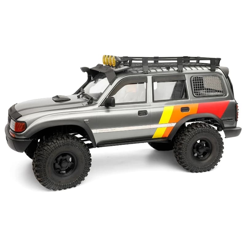زخرفة غطاء محرك محاكية لملحقات FMS FCX10 LC80 مقاس 1/10 - 6