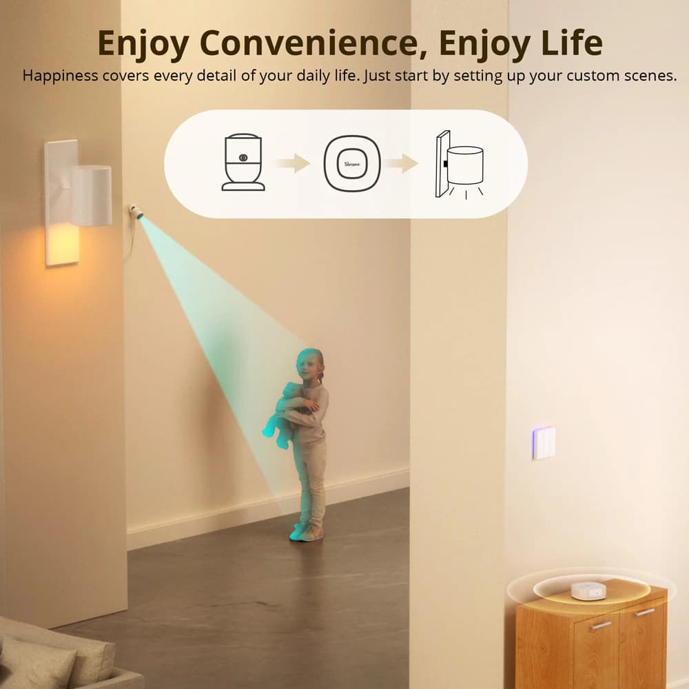 سونوف ZBBridge-U زيجبي ماتير بريدج ألترا أمان المنزل الذكي اتصال إيثرنت ترقية OTA يعمل مع أجهزة SNZB-01P/SNZB-06P - 3