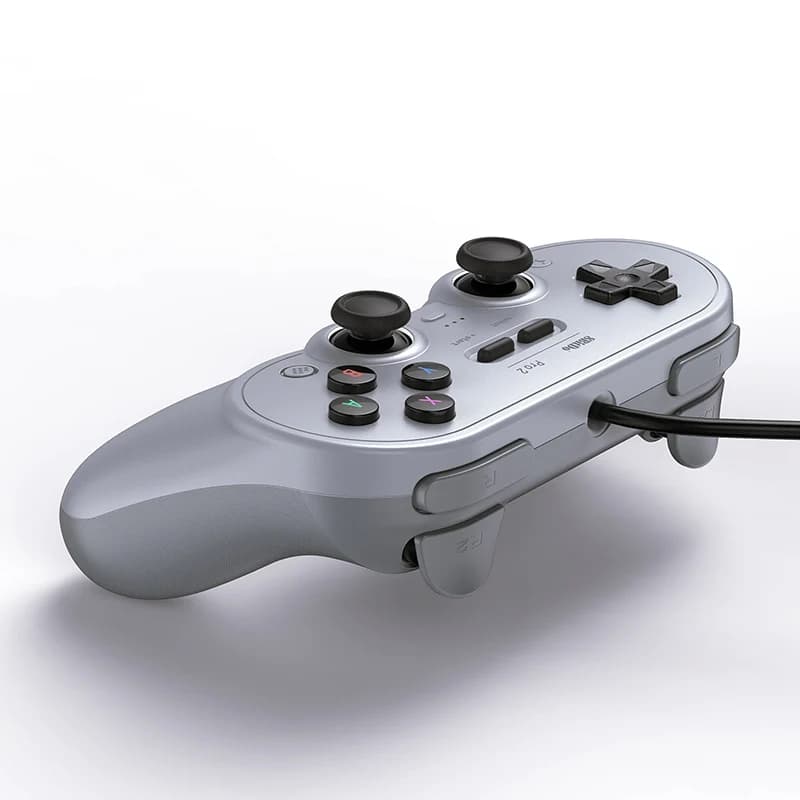 8BitDo Pro 2 يد تحكم سلكية يو اس بي لنينتندو سويتش وويندوز وستيم وراسبيري باي ونس سويتش - 4