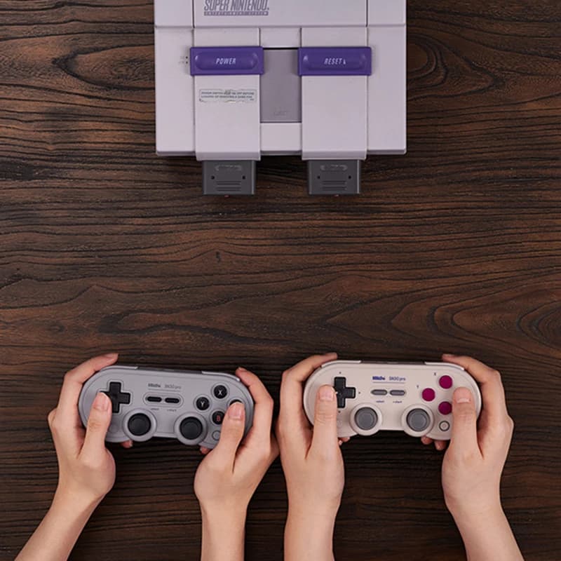 محول بلوتوث 8BitDo Retro Receiver لجهاز SNES SF-C إصدار Snes لجهاز Super Nintendo وSuper Famicom الأصلي لجميع الموديلات - 5