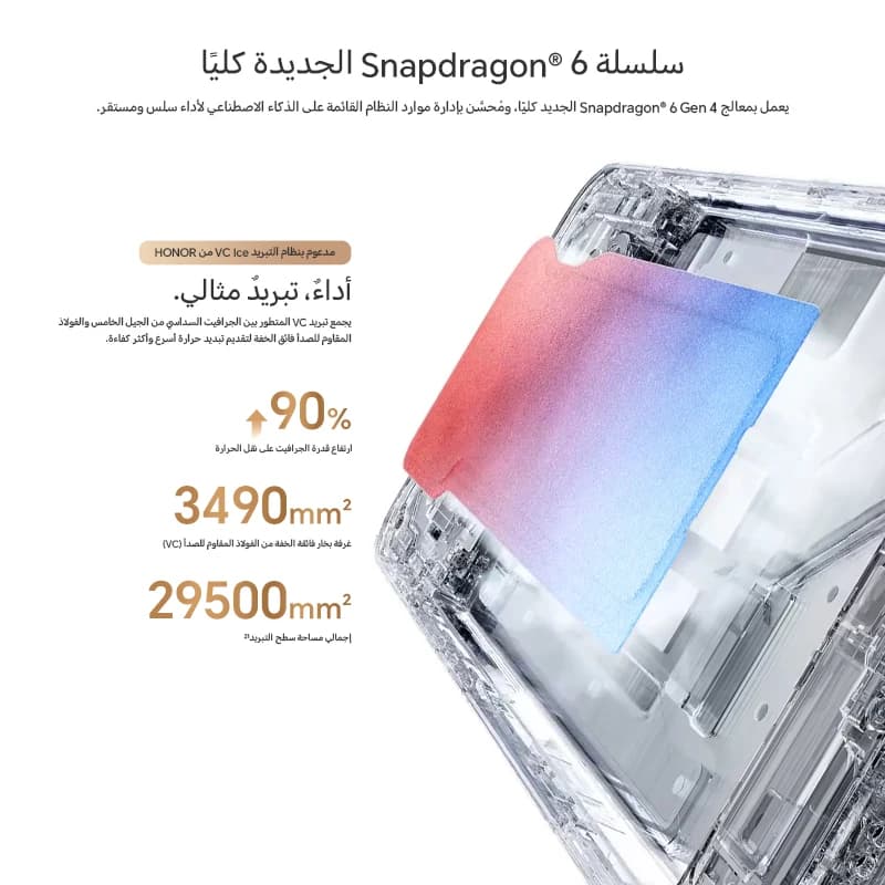 هونر X9d 12 جيجابايت + 256 جيجابايت نسخة عالمية هاتف ذكي 5G شاشة 6.79 بوصة 120 هرتز AMOLED كاميرا رئيسية 108 ميجابكسل مدعومة بالذكاء الاصطناعي بطارية 8300 مللي أمبير شحن فائق السرعة 66 واط - 2