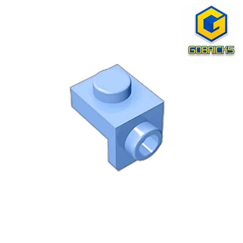 Gobricks 10 قطع MOC 36841 دعامة 1 X 1 - 1 X 1 لأجزاء مكعبات البناء تجميع دي اي واي طوب بناء أجزاء تقنية تعليمية لعبة