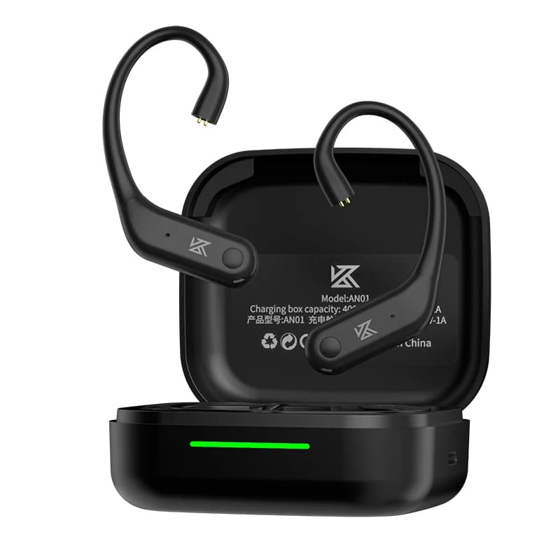 KZ AN01 كابل بلوتوث لاسلكي 5.4 خطاف أذن مع علبة شحن لـ KZ Castor PRO PR2 PR3 ZSXPRO ZVXPRO Krila