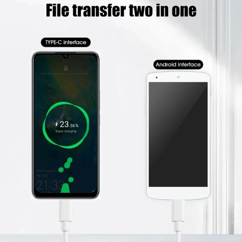 كابل محول OTG من NNBILI USB Type C إلى Micro، شحن سريع 5V/2.4A ونقل بيانات بسرعة 480Mbps لهواتف سامسونج وشاومي وهواوي وماك بوك برو - 2